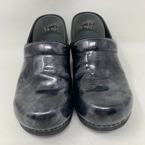 Dansko Professional XP 2.0 Women's Clog Pewter Marbled Size 38 US 8M Worn